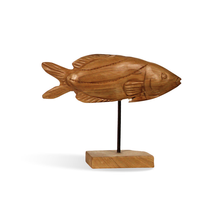 Ibolili Pomfret Fish Sculpture Wayfair